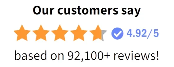 5 Star Rating Red Vigor